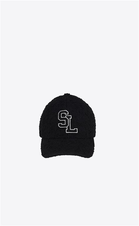 ysl tweed cap